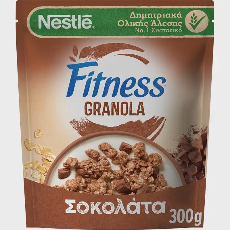 Dribsnių batonėlis NESTLE FITNESS su šokoladu, 23.5 g