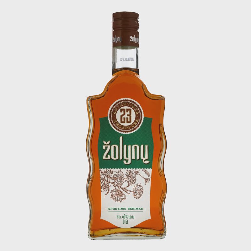 Spiritinis ŽOLYNŲ gėrimas 23, 40 %, 0,5 l