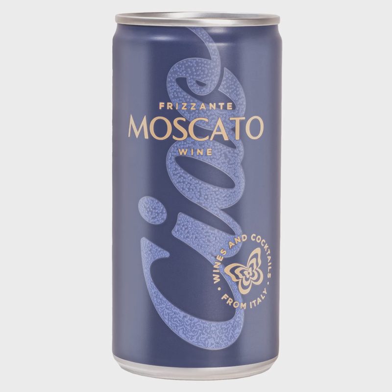 Put. sald. vynas CIAO MOSCATO FRIZ., 8%, 0,2l