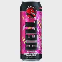 Hell Energy Drink Φράουλα Μπανάνα 500ml