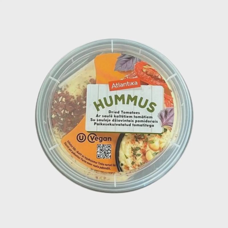 Humusas su džiovintais pomidorais, 200 g