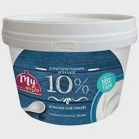 My Gusto Γιαούρτι Στραγγιστό 10% Λιπ. 5kg Πρ/ση Ελλάδα Τιμή Κιλού El-Elgo 19.974