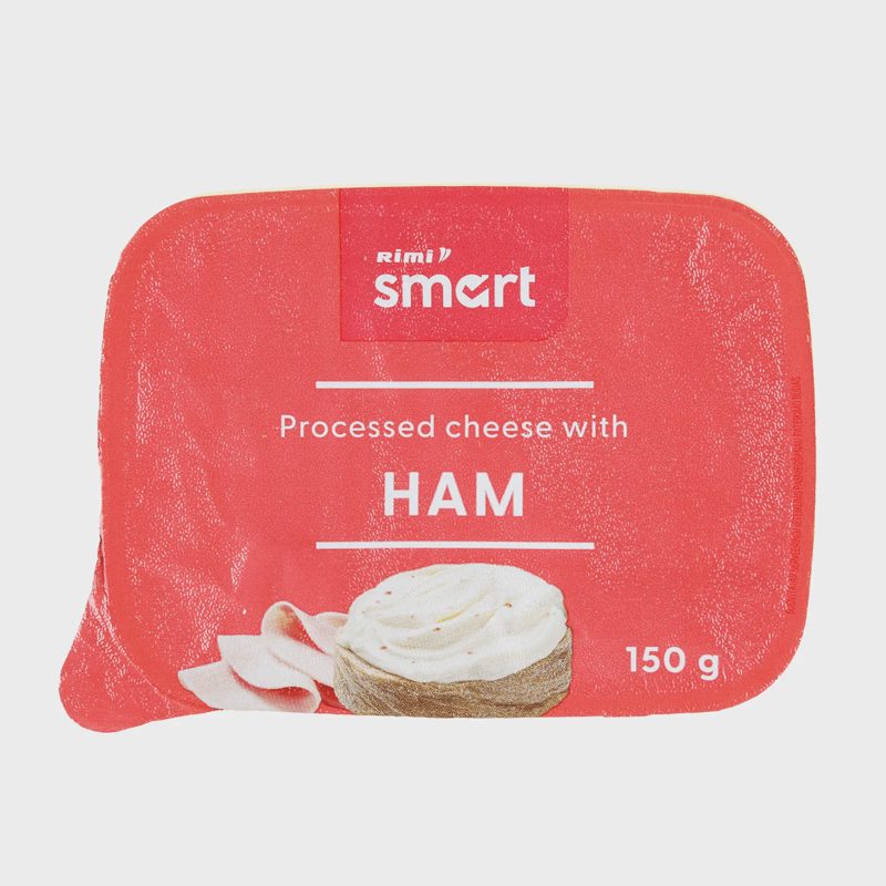 Tep. lydyt. sūris su kumpiu RIMI SMART, 150 g