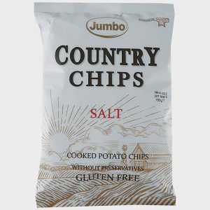 Jumbo Country Πατατάκια Αλάτι 150gr