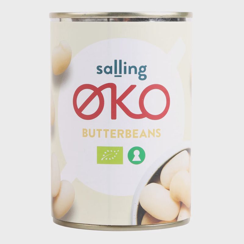 Ekol. sviest. pupelės SALLING EKO, 400/244 g