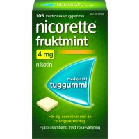 Fruktmint 4mg Nikotintuggummi