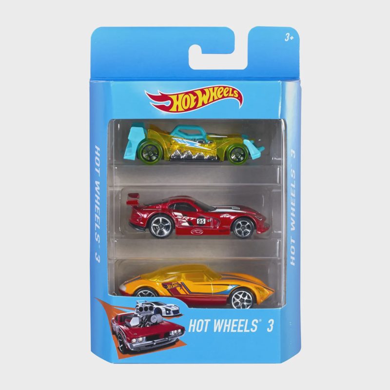Žaisl. auto rinkinys 3vnt HotWheels