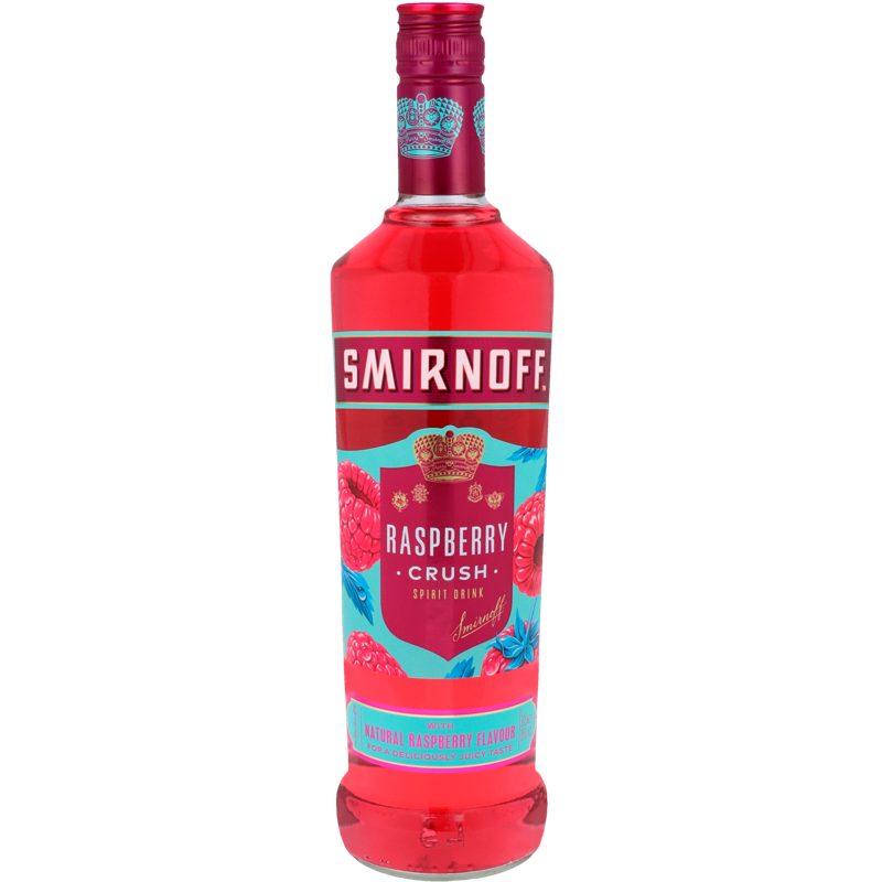 Vodka m. hindbær