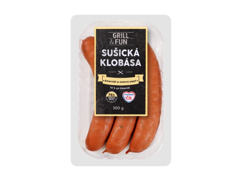 GRILL&FUN Sušická klobása