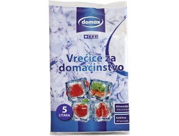 Domax vreće za domaćinstvo zapremina: 5 L 1 pak 20 kom