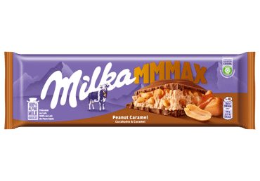 Pieninis šokoladas MILKA PEANUT CARAMEL, 276 g