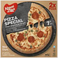 Χρυσή Ζύμη Πίτσα Special Κατεψυγμένη 2τεμ 860gr