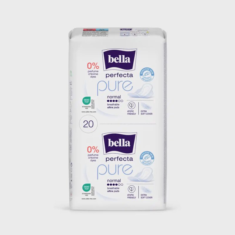 Hig. pak. BELLA PERFECTA PURE NORMAL, 20 vnt