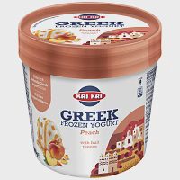 Κρι Κρι Greek Frozen Yogurt Peach 105gr 180ml