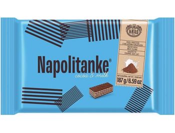 Kraš Napolitanke cocoa&milk 187 g
