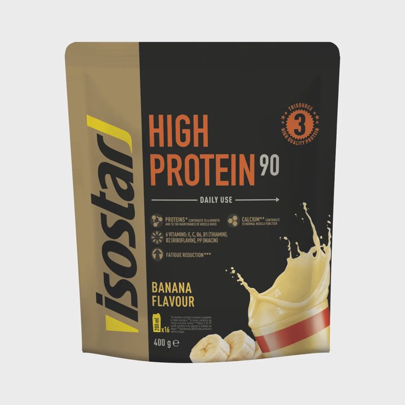 Baltymų milteliai ISOSTAR bananų sk. 400 g