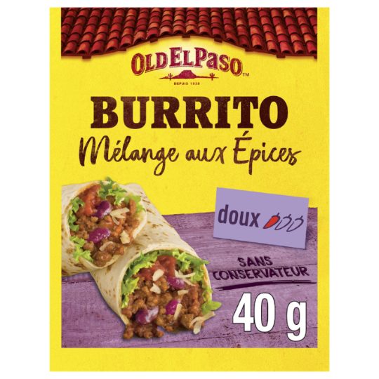 Mélange aux épices burrito