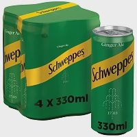 Schweppes Ginger Ale 4x330ml