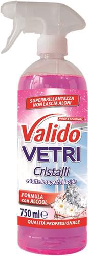 DETERGENTE VETRI ANTIALONE CON ALCOL 750ML