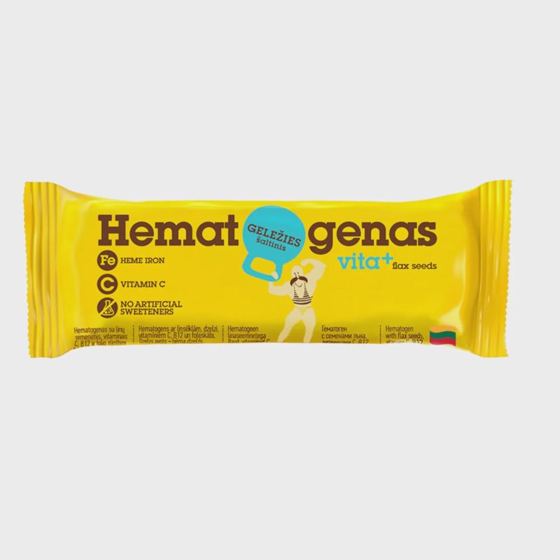 Maist.papild.lin.sėm., HEMATOGENAS VITA+, 50g