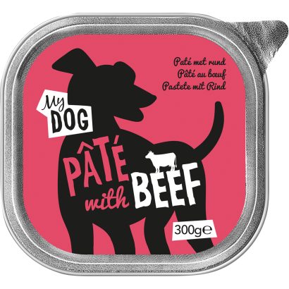 My Dog teljes értékű állateledel felnőtt kutyáknak marhahúsos pástétom 300 g