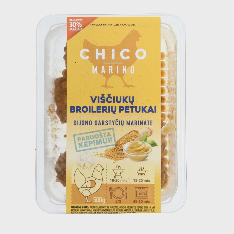 Višt. petukai garst. mar. CHICO MARINO, 500 g