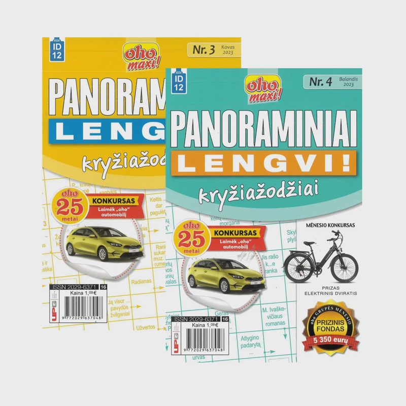 Žurnalas OHO MAXI! PANORAMINIAI LENGVI
