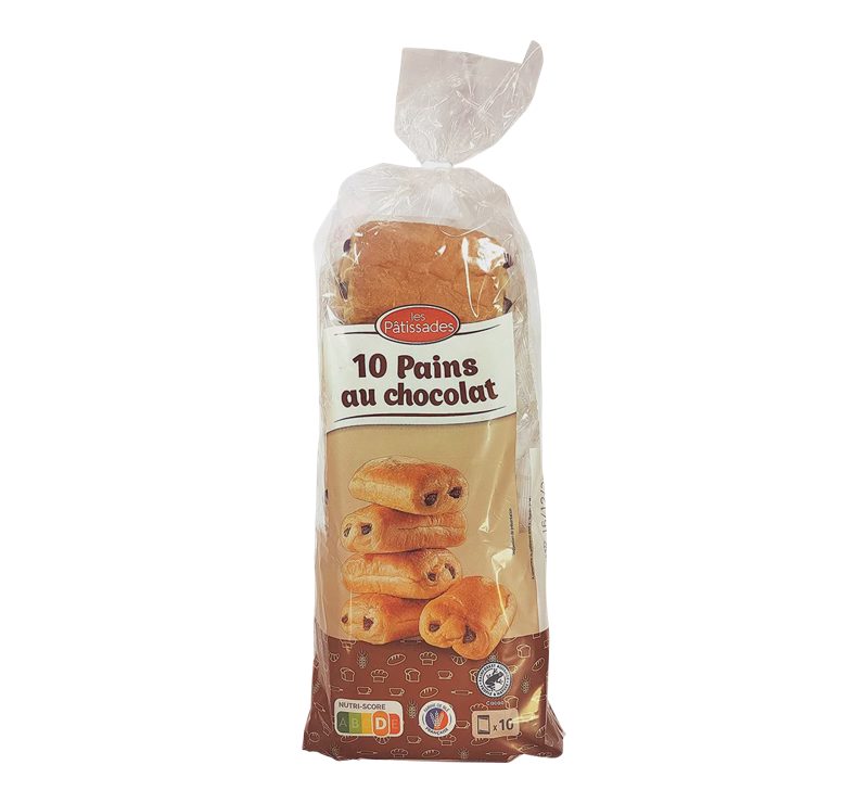 10 PAINS AU CHOCOLAT