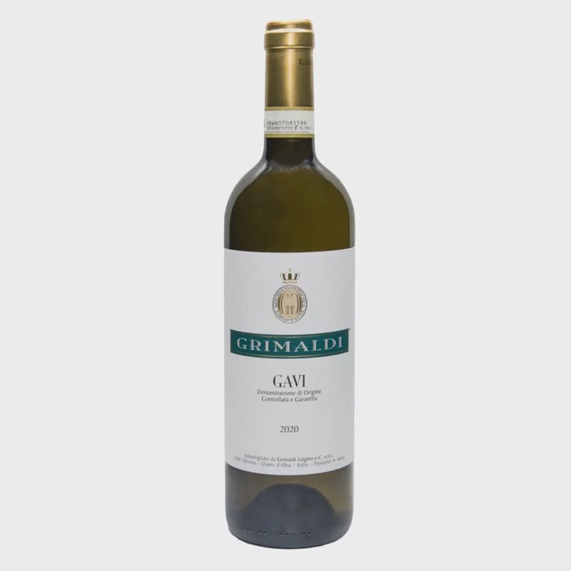 Balt. saus. vynas GRIMALDI GAVI, 12,5%, 0,75l