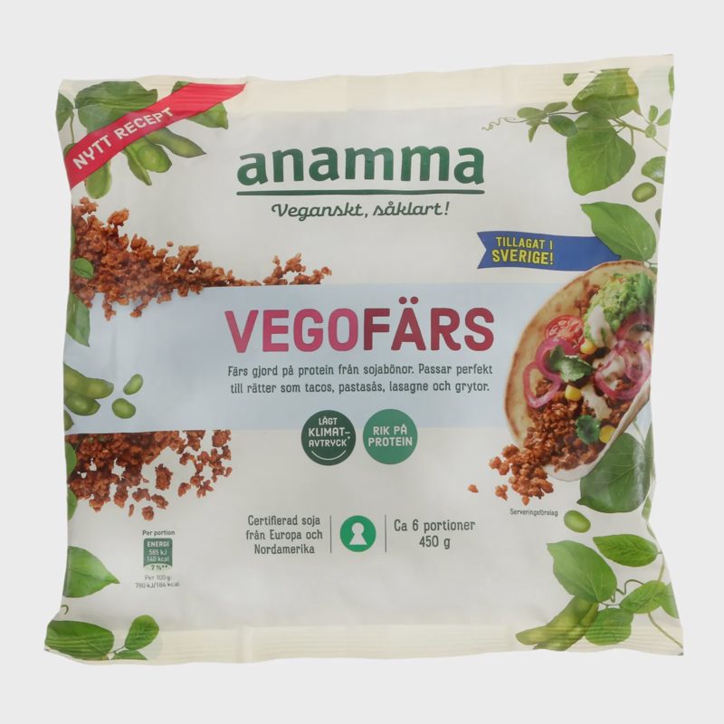 Šaldytas sojų faršas ANAMMA, 450 g