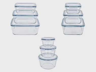 SILVERCREST® Glazen vershoudbakjes