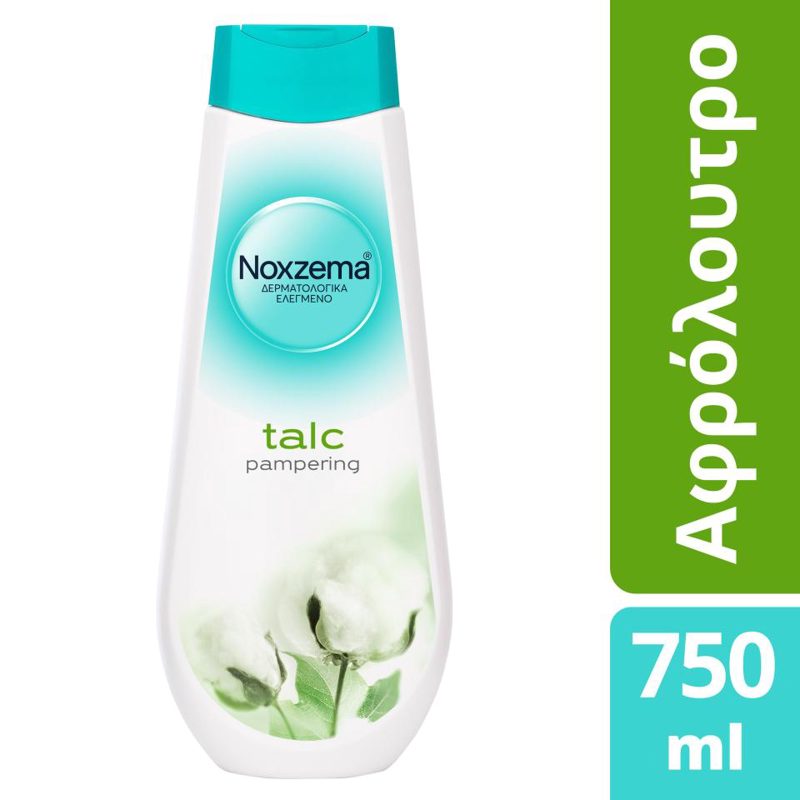 Noxzema Υγρό Κρεμοσάπουνο Talc Ανταλλακτικό 750ml