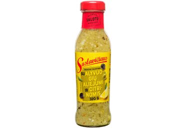 SUSLAVIČIAUS salotų padažas su alyvuogių aliejumi, 320 g