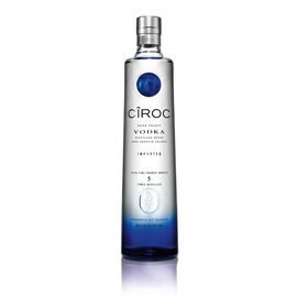 CÎROC Vodka blanco premium francés con 5 destilaciones botella de 70 cl.