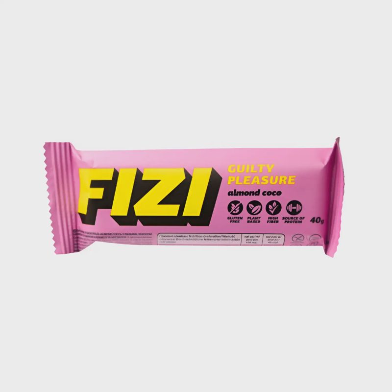 Batonėlis ALMOND COCO FIZI, 40 g