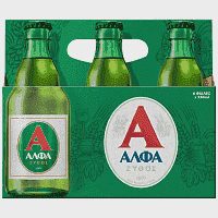 Άλφα Retro Μπίρα Φιάλη 330ml 6τεμ