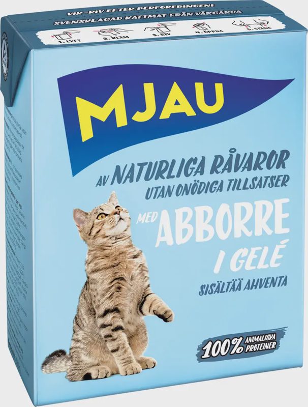 Abborre Bitar i Gelé Kattmat Våt