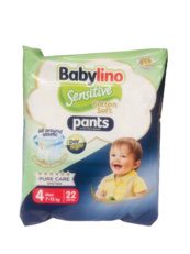 BABYLINO PANTS COTTON SOFT UNISEX NO 4 7-13kg X22