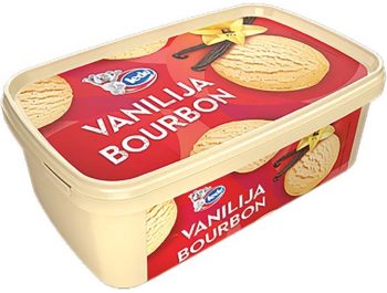 Ledo sladoled vanilija bourbon 2 L