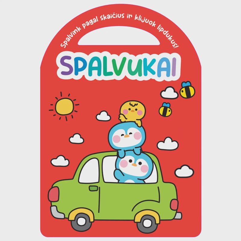 Spalv. kn. SPALVUKAI. SU LIPDUKAIS