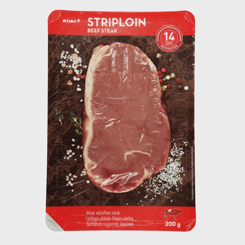Jautienos nugarinės kepsnys RIMI, 200g