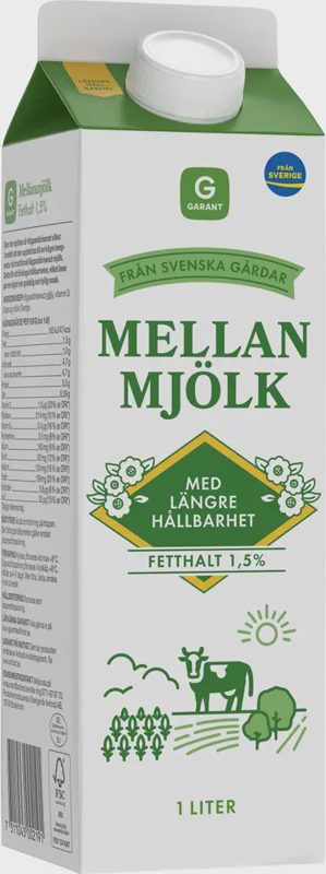Mellanmjölk 1,5%