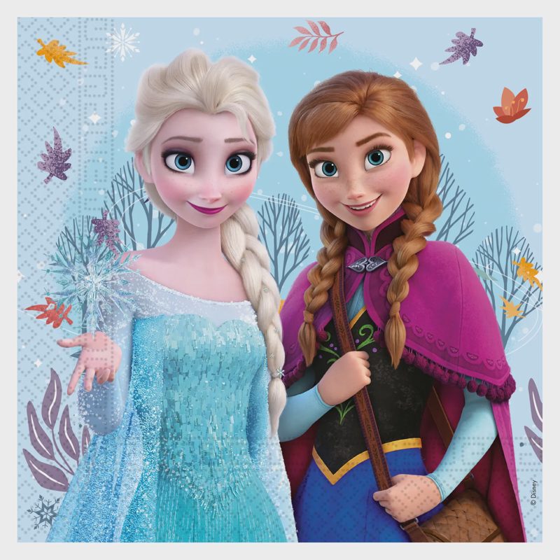 FSC servetėlės FROZEN, 2 sl., 20 vnt.