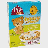 My Gusto Honey Rings Δημητριακά 375gr