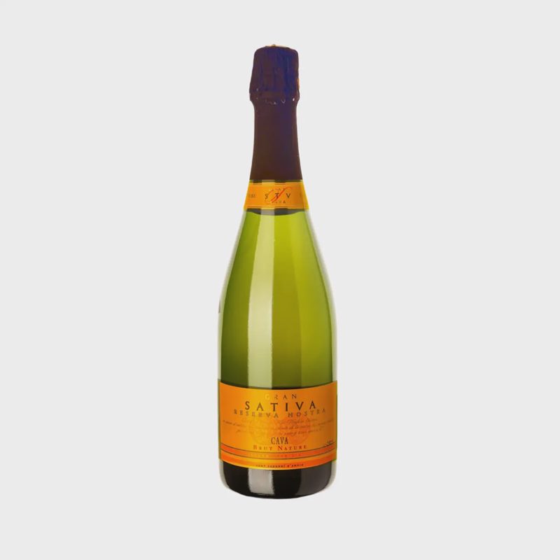 Put.vynas GRAN SATIVA CAVA BRUT NATURE, 0,75l
