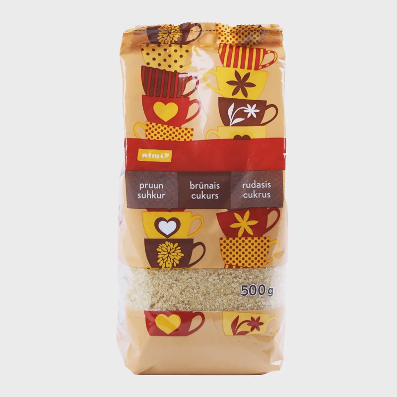 Rudasis cukrus RIMI, 500 g