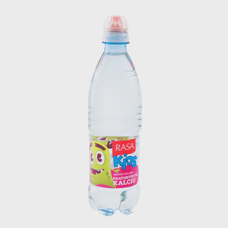 Neg. stalo vanduo su kalciu RASA KIDS, 500ml