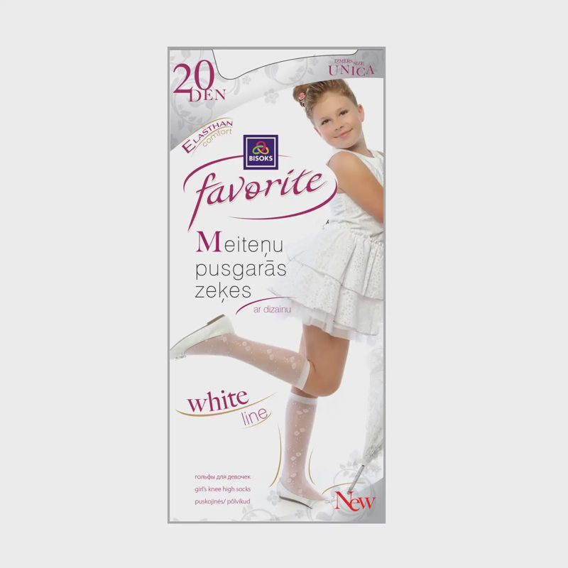 Mergaičių kojinės FAVORITE 20d 51120
