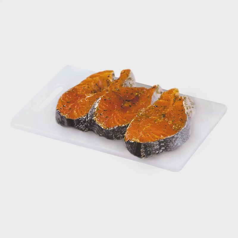 Atšald. mar. skr. atl. lašišos kepsneliai,1kg