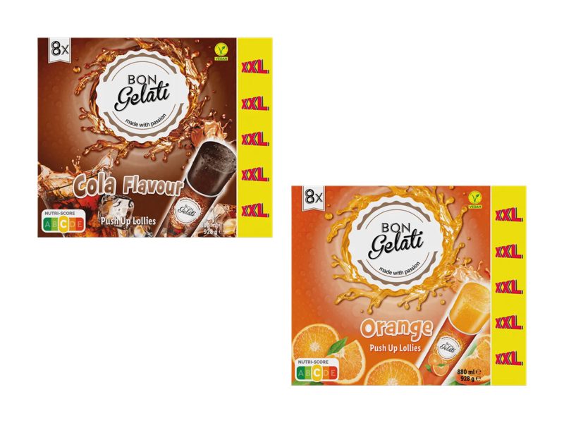 Quetschtüten Eis Mix XXL